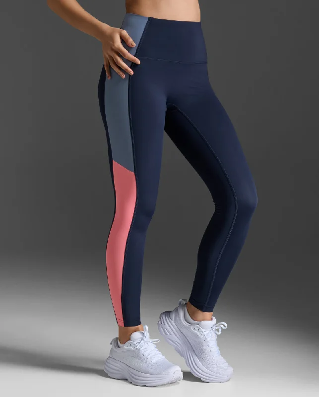 Midnight Madness Form Spliced Hi-rise Compression Tights