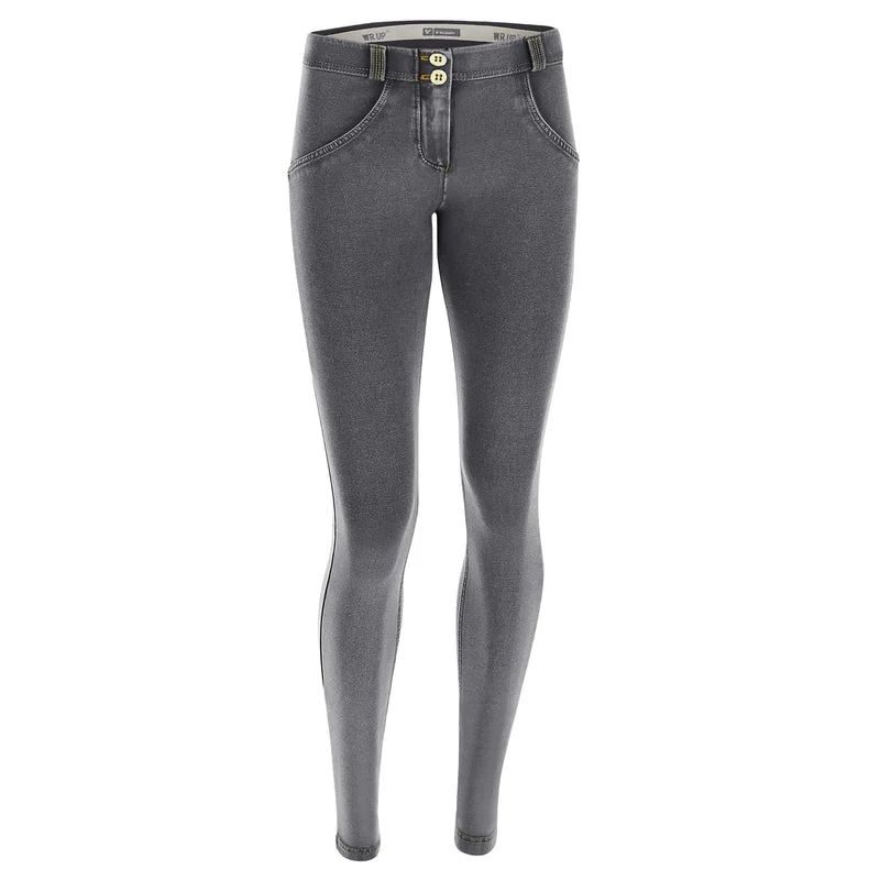 Fantastic Deals Freddy Reg-Rise Skinny-Fit Grey