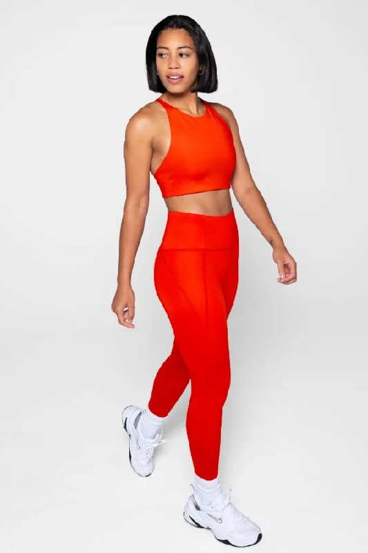 Early Bird Discount GIRLFRIEND COLLECTIVE // COMPRESSIVE HIGH RISE LEGGING - DAYBREAK