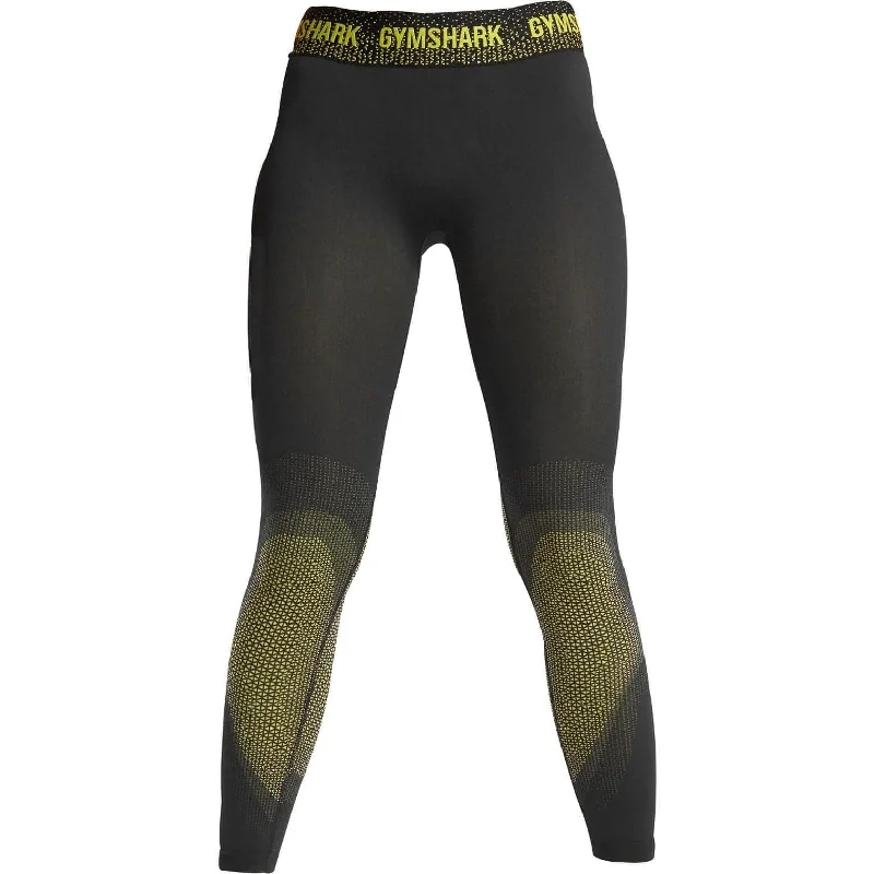 Sale Event Gymshark Apex Seamless Low Rise Womens Long Training Tights - Black