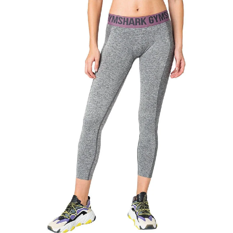 Low Prices Gymshark Flex Low Rise Womens Long Training Tights - Grey