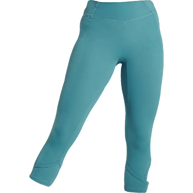 Price Reduction Gymshark Studio Cropped Womens 3/4 Training Tights - Blue