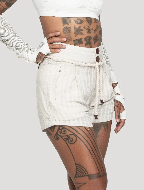 Take Advantage Hera Linen Shorts