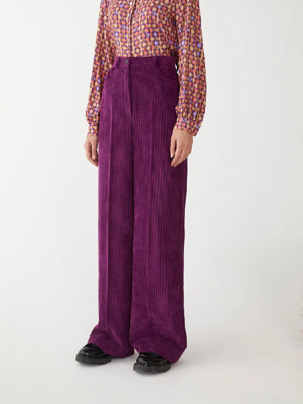 Early Access iBlues Group Corduroy Trousers Purple
