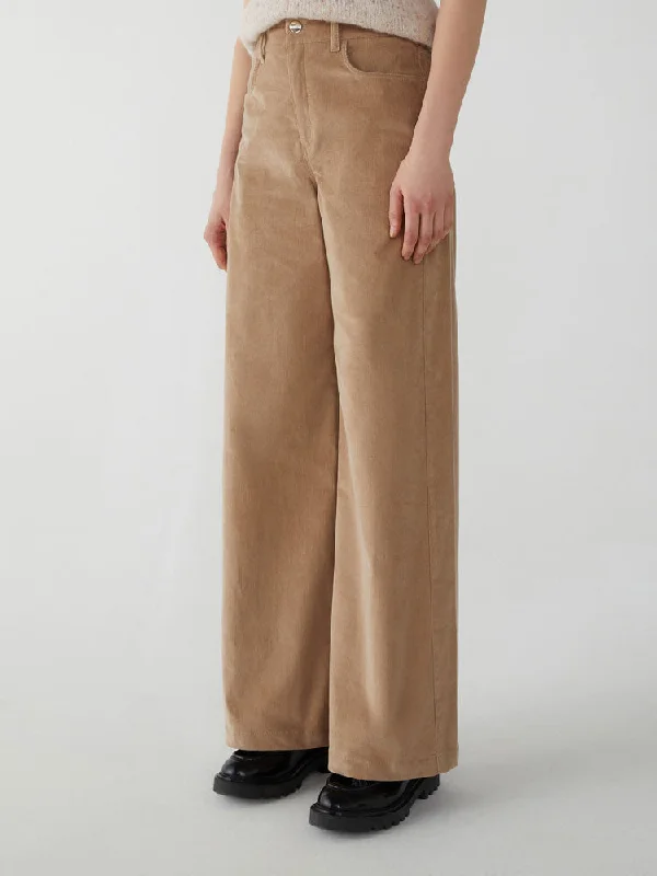 Epic Deals iBlues Magma Corduroy Trousers Ecru