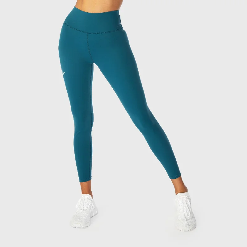 Instant Savings Infinity Cropped 7/8 Leggings - Blue Coral
