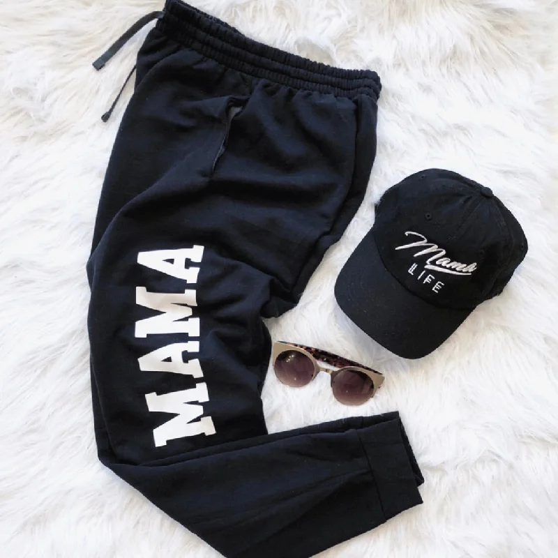 Weekend Deal MAMA Joggers • black