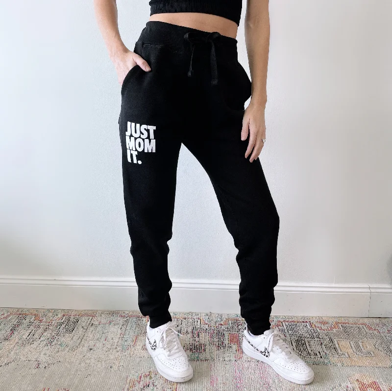 The Best Prices Just Mom It • Black Joggers