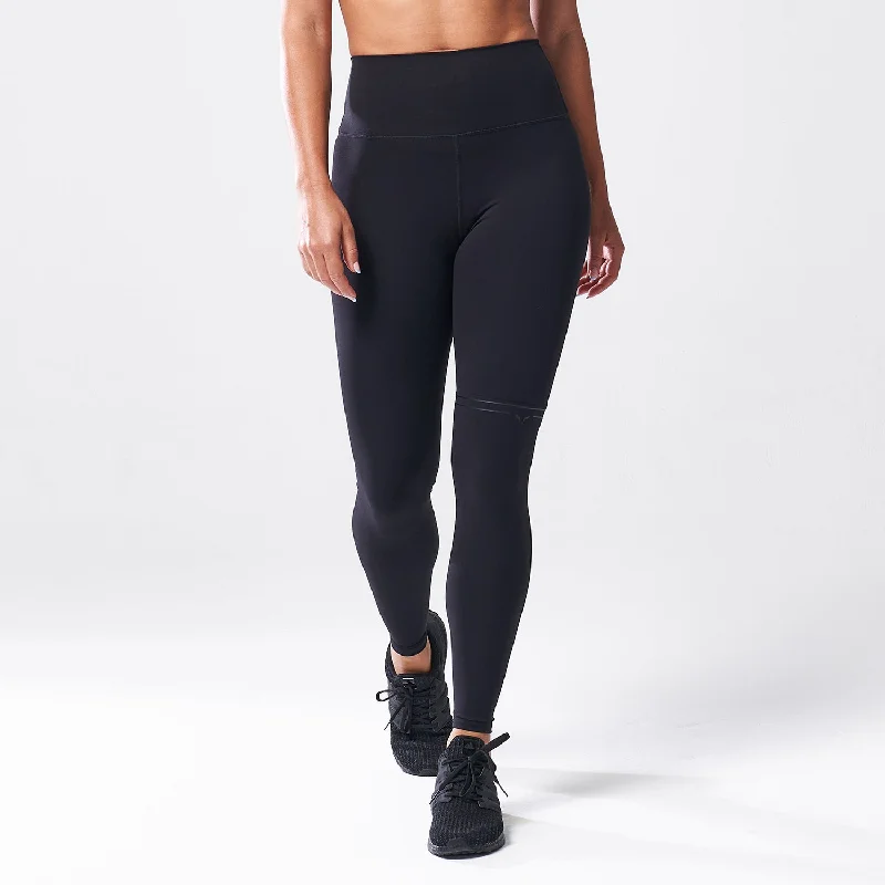 Stock Clearance LAB360° Colour Block Leggings - All Black