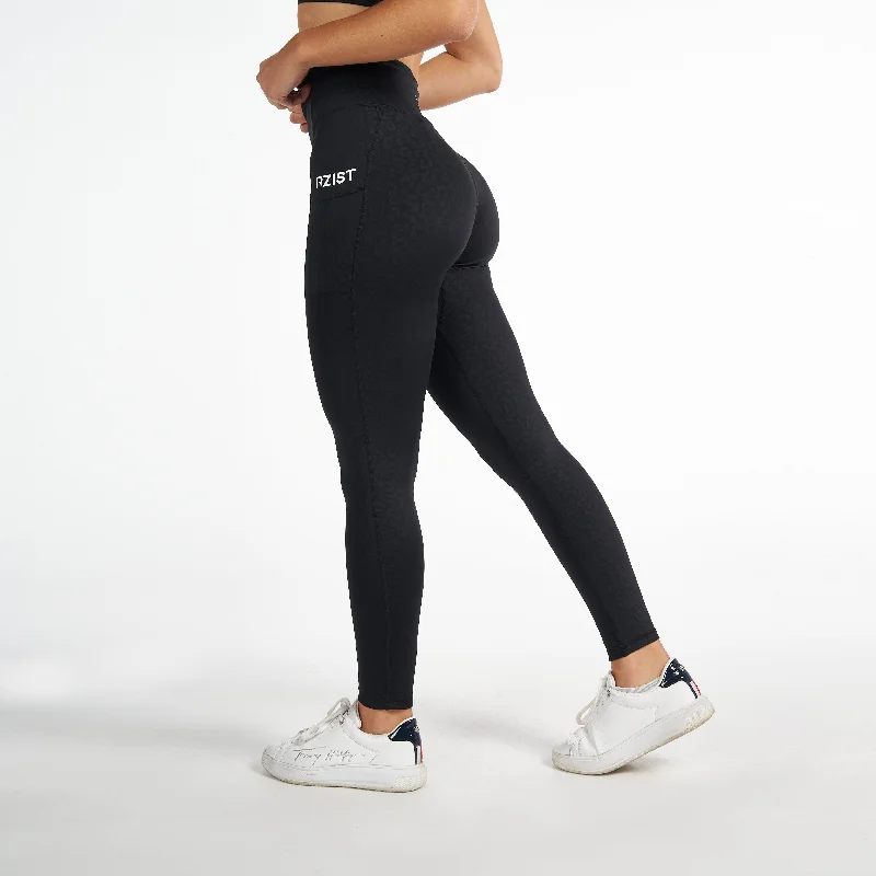 Quick Sale Leggings - Jet Black