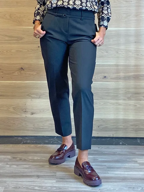 Extra Discounts Luisa Cerano Belted Tapered Trousers Brownish Grey
