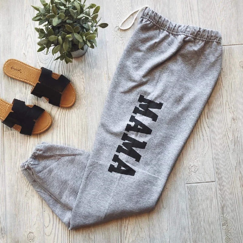 Clearance Items MAMA Sweats • gray