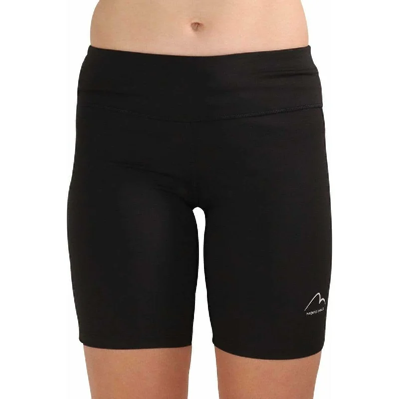 Time-Limited Offer More Mile Excel Womens Short Running Tights - Black