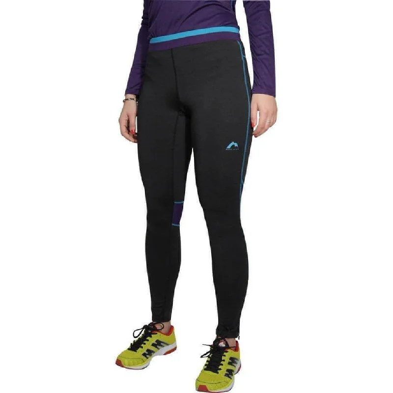 Act Now More Mile Prime Womens Long Running Tights - Black
