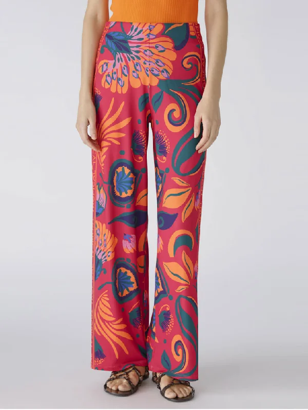 Members Only Oui Trousers Pink & Orange