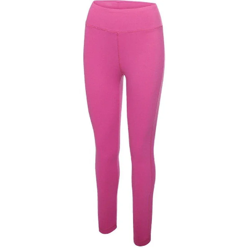 Final Clearance Regatta Pincha Womens Long Training Tights - Pink