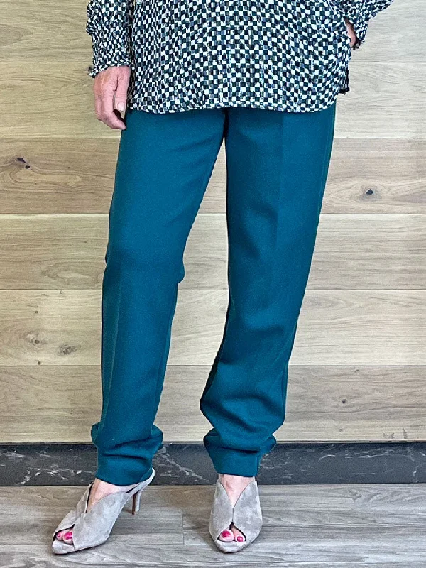 Closeout Riani Scuba Trousers Dark Sea
