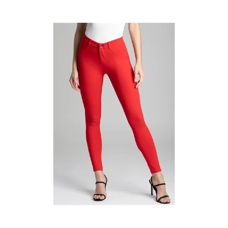 New Deals Sissyboy Joey: Sculpt Knit Jegging Red