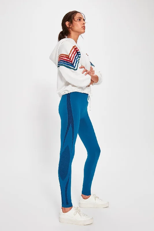 Blowout Sale Oil Seamless Jacquard Tights