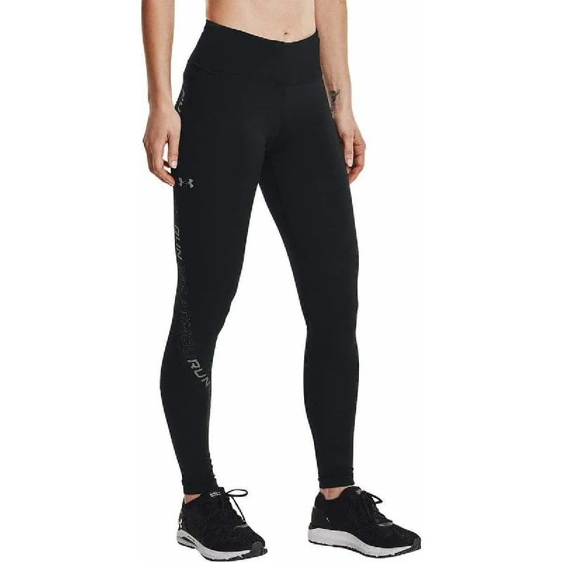 Weekend Deal Under Armour Empowered Womens Long Running Tights - Black