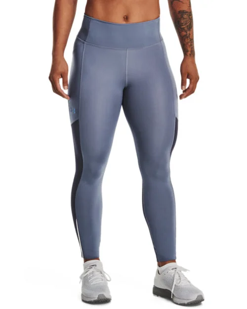 Weekend Deal Under Armour Fly Fast Ankle Tights Purple
