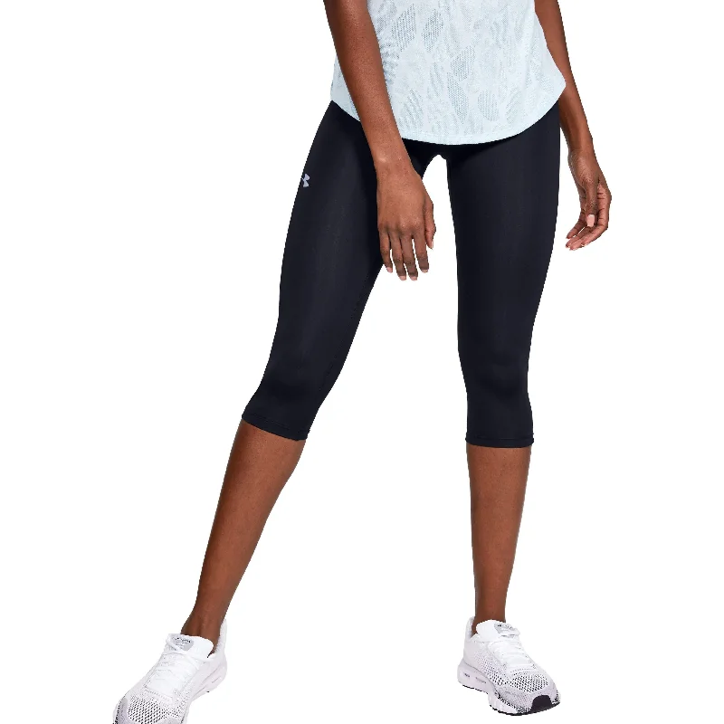 Don't Wait Under Armour Fly Fast Speed Womens 3/4 Capri Running Tights - Black