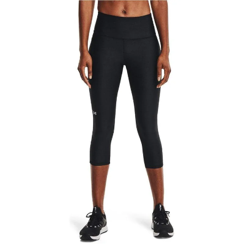 Buy More, Save More Under Armour Hi-Rise Womens 3/4 Capri Running Tights - Black