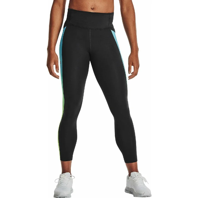 Special Savings Under Armour SpeedPocket Womens Long Running Tights - Black