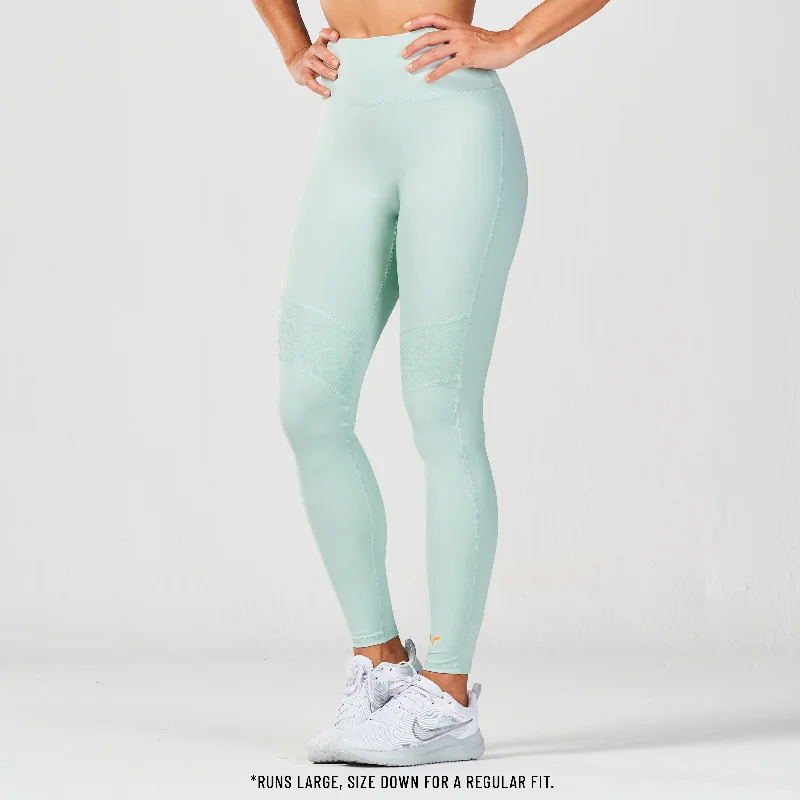 Super Sale Untamed Panel Leggings 27" - Surf Spray