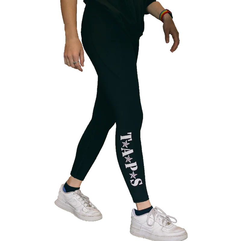 Take Advantage Women's High Waisted Leggings with TAPS Logo