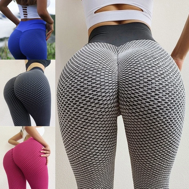 Super Sale Women's Butt Lifting High Waist Leggings with Tummy Control