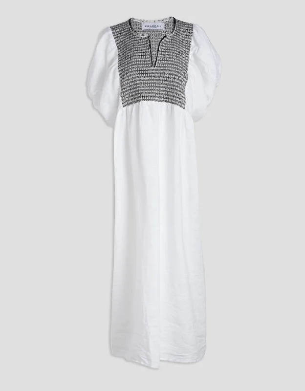 Major Savings ninaleuca blanca dress