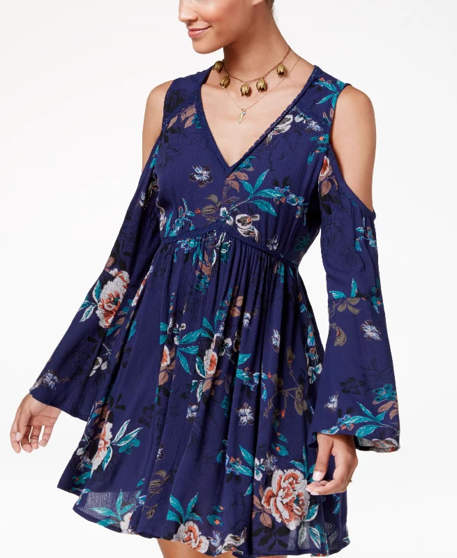 Hurry In American Rag Juniors Cold Shoulder Fit Flare Dress