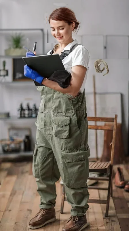 Seasonal Sale Ashore Shop Retro American Cotton Overalls