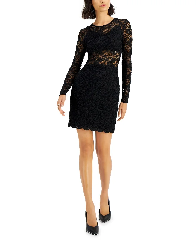 Hurry In Bar III Lace Mini Dress