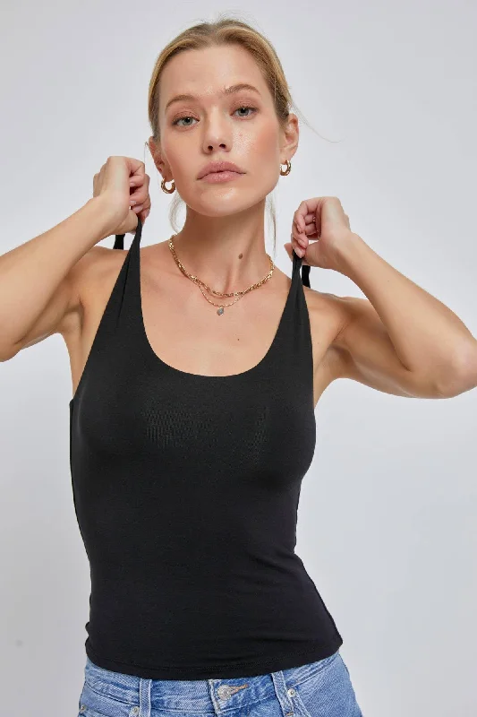 Online Only Basic Scoop Neck Tank