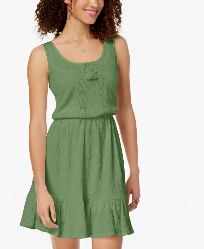 Deep Discounts Be Bop Juniors Ruffled Hem Peasant Dress