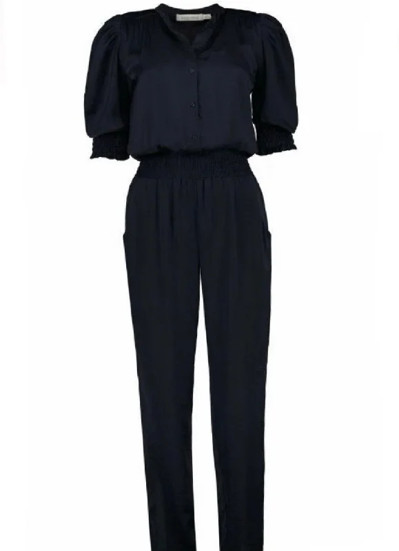 Massive Deals short sleeve silky jumpsuit