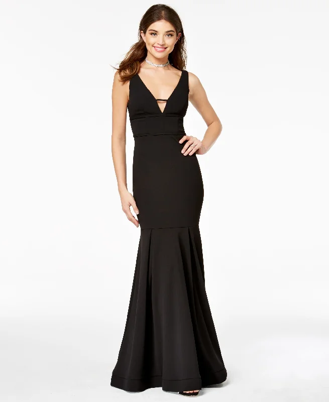 Daily Specials City Studios Juniors V Back Scuba Gown