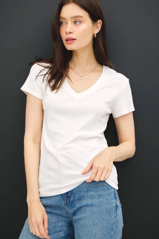 Get It Before It’s Gone V-Neck Slim Fit Tee