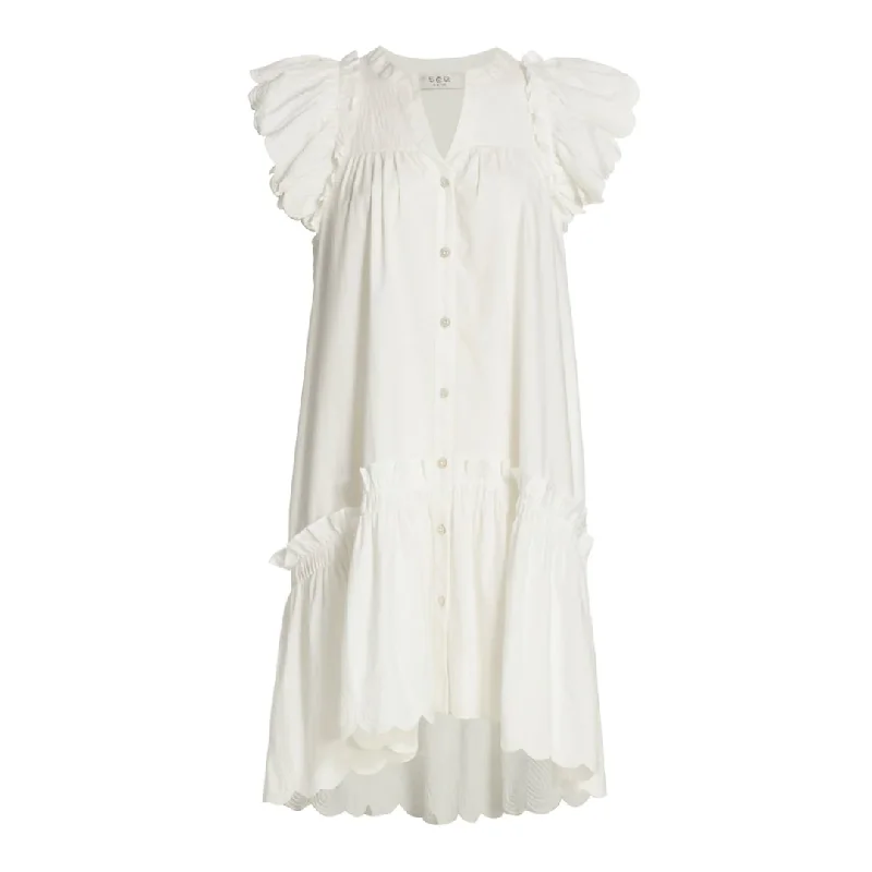 Factory Direct Sale Heidi Heart Dress - White