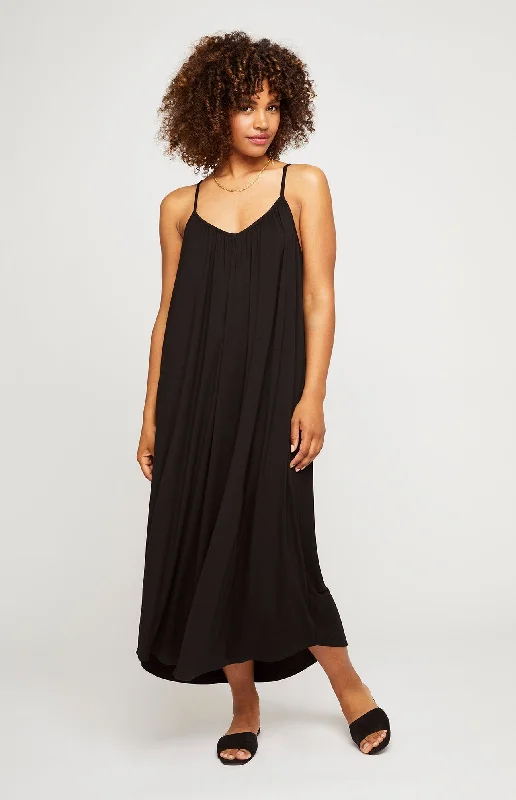 Limited Stock Gentle Fawn Dayton Dress | Black + Porcini