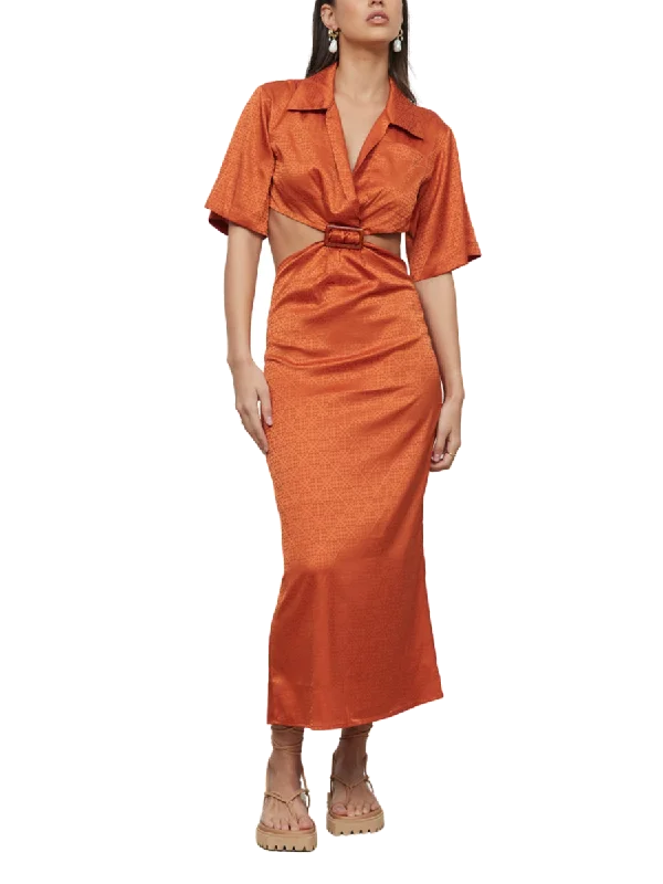 Deal Alert Del Mar Dress Rust