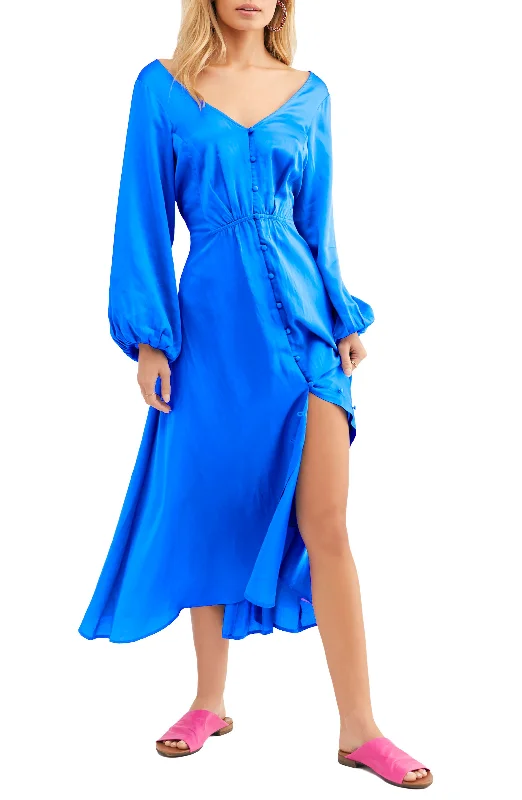 Don't Miss Free People Later Days Lattice Back Midi Dress
