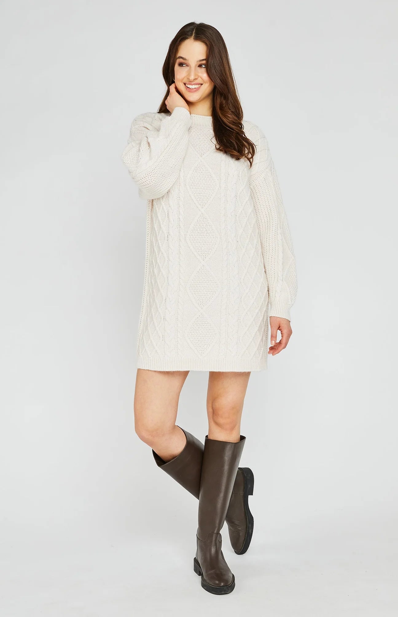 Price Rollback Gentle Fawn Ingrid Sweater Dress | Cream