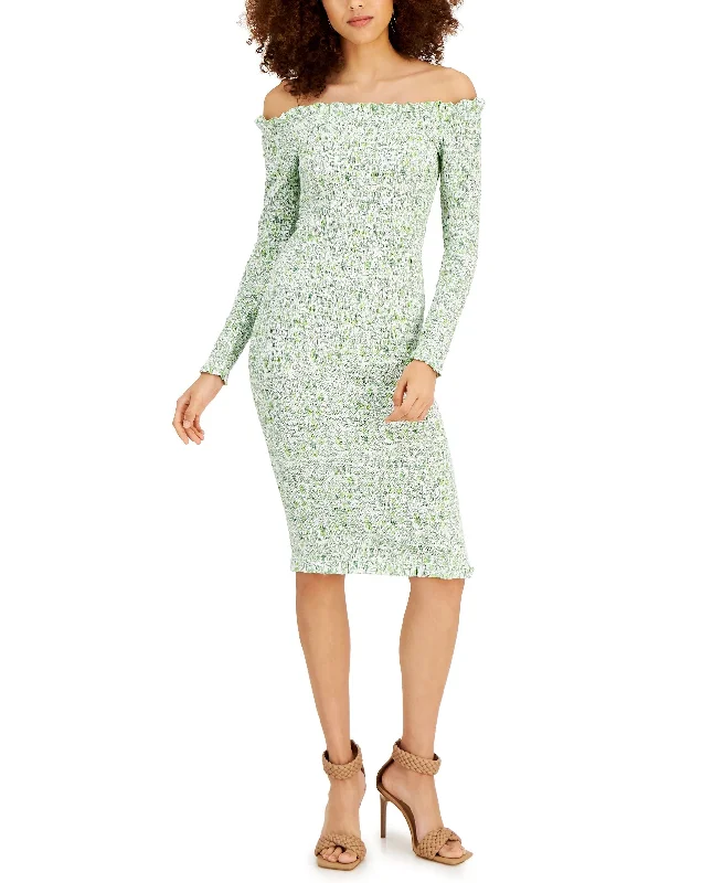 Grand Opening Sale INC International Concepts Womens Smocked Dress