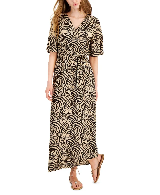 Savings Galore INC International Concepts Zebra Maxi Dress