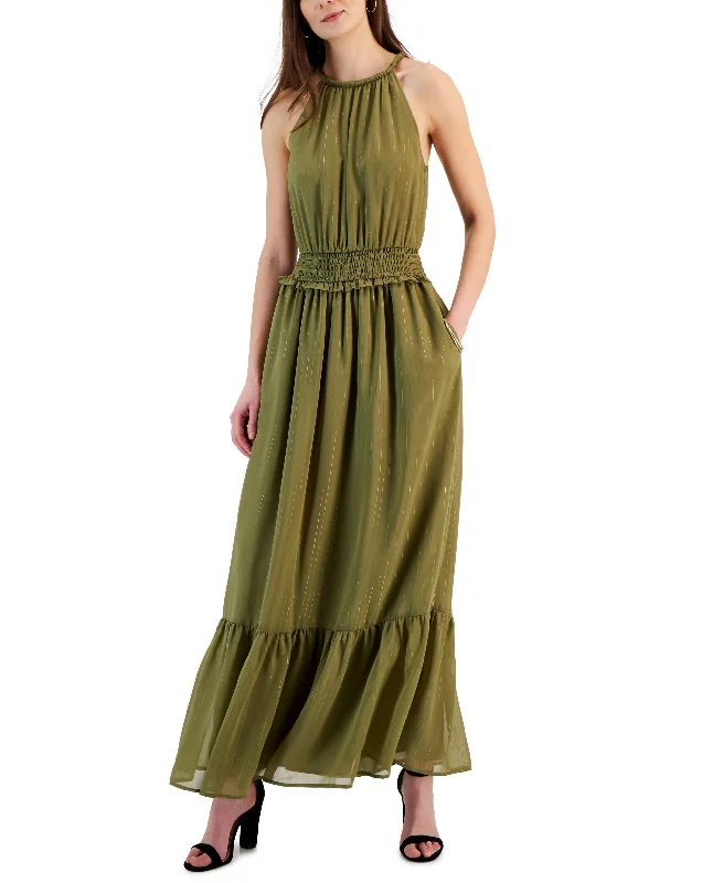 YEAR-End Sale International Concepts Womens Halter Maxi Dress