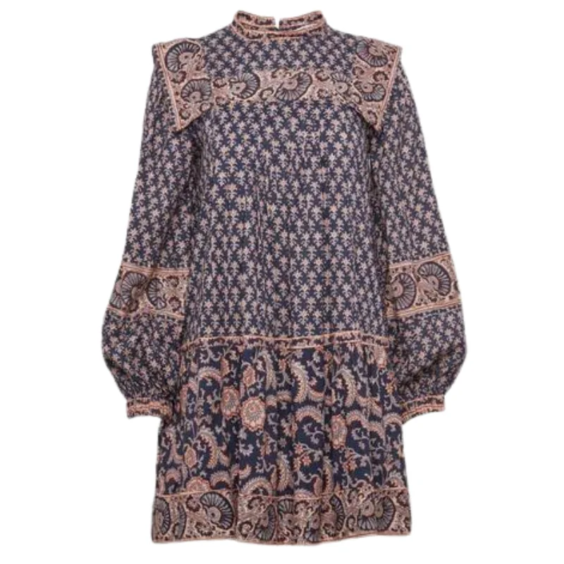 Flash Sale Jasper Border Long Sleeve Tunic