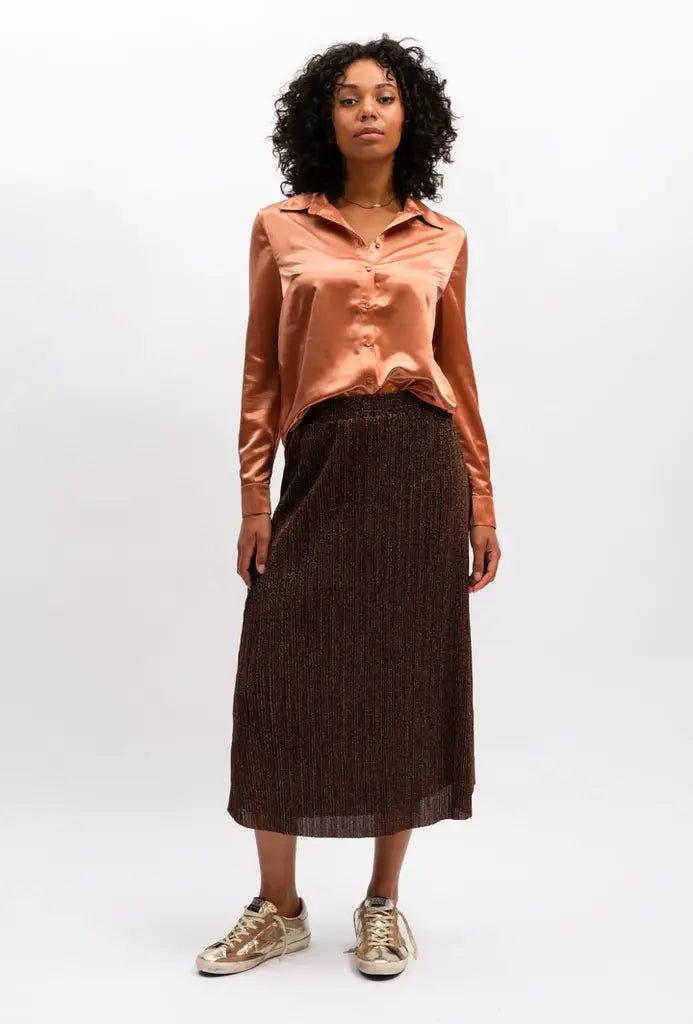 Steals and Deals We Are The Others Jenna Skirt | Bronze